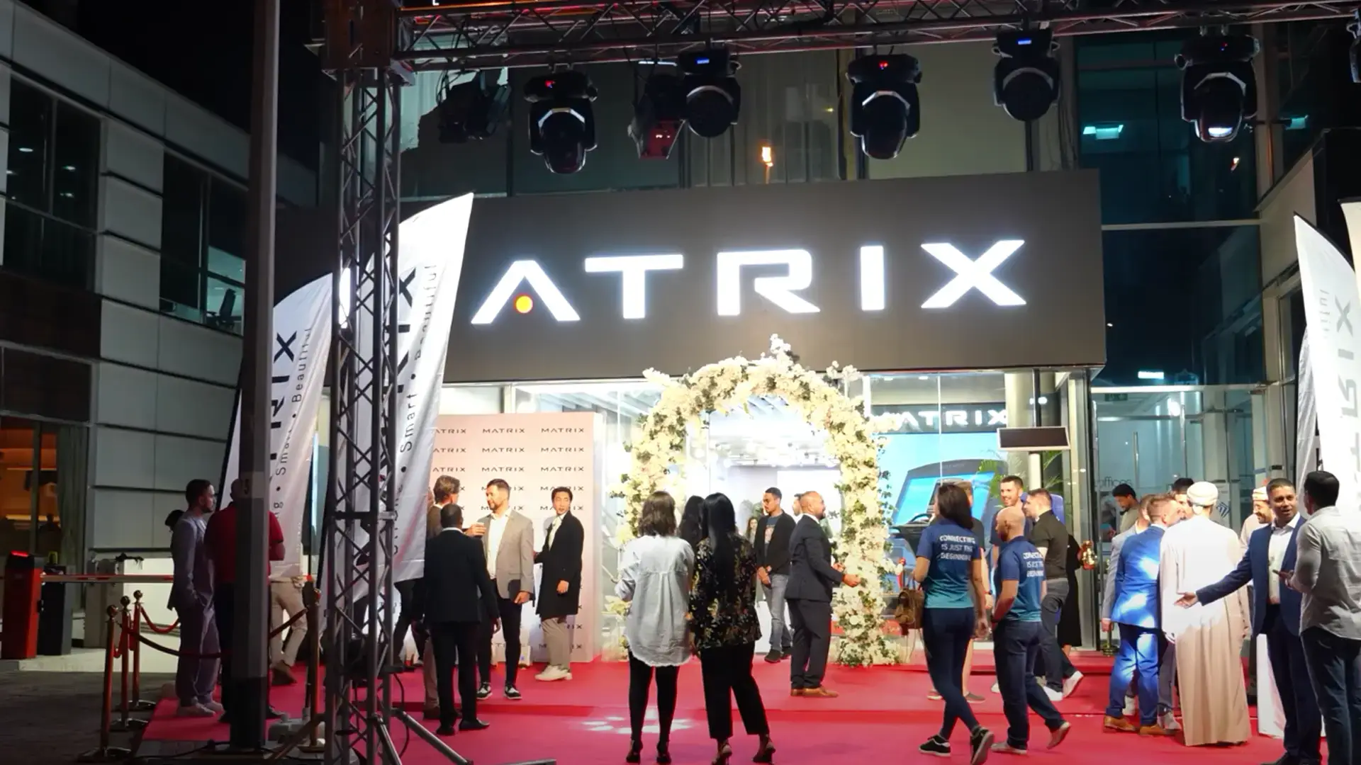 Matrix Fitnes Middle East - Showroom Opening