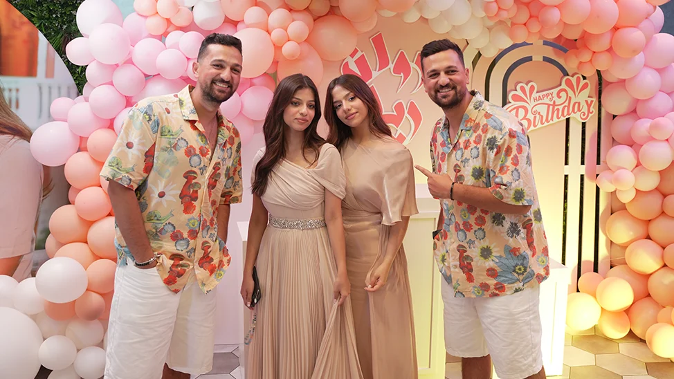 Private birthday celebration produced by White & Black in Dubai