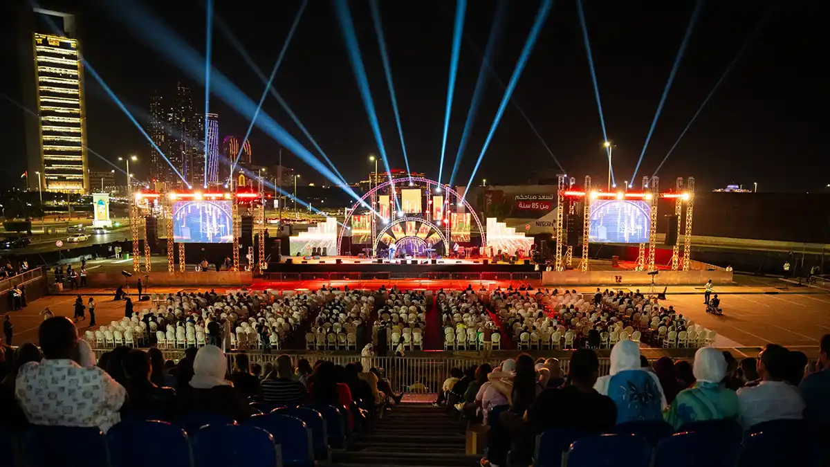 “Al Zaman Al Jameel” Music festival (TIMELAPSE)